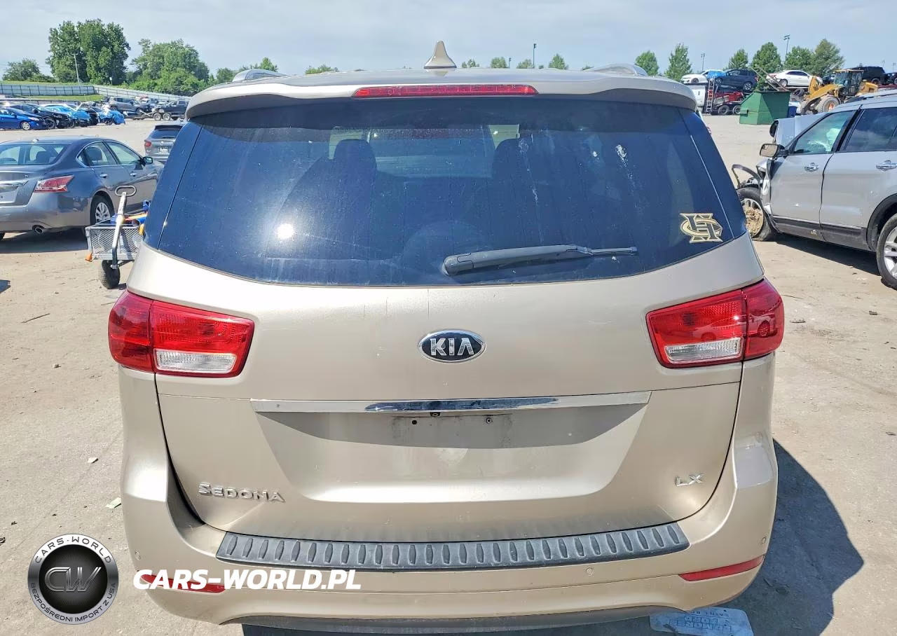 2017 Kia Sedona Lx VIN:KNDMB5C12H6307210 - 6