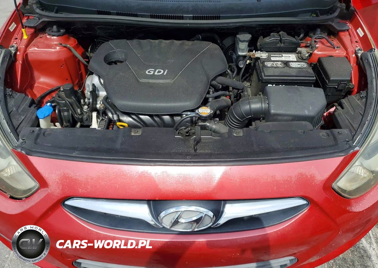 2012 Hyundai Accent Gs VIN:KMHCT5AEXCU005565 - 11