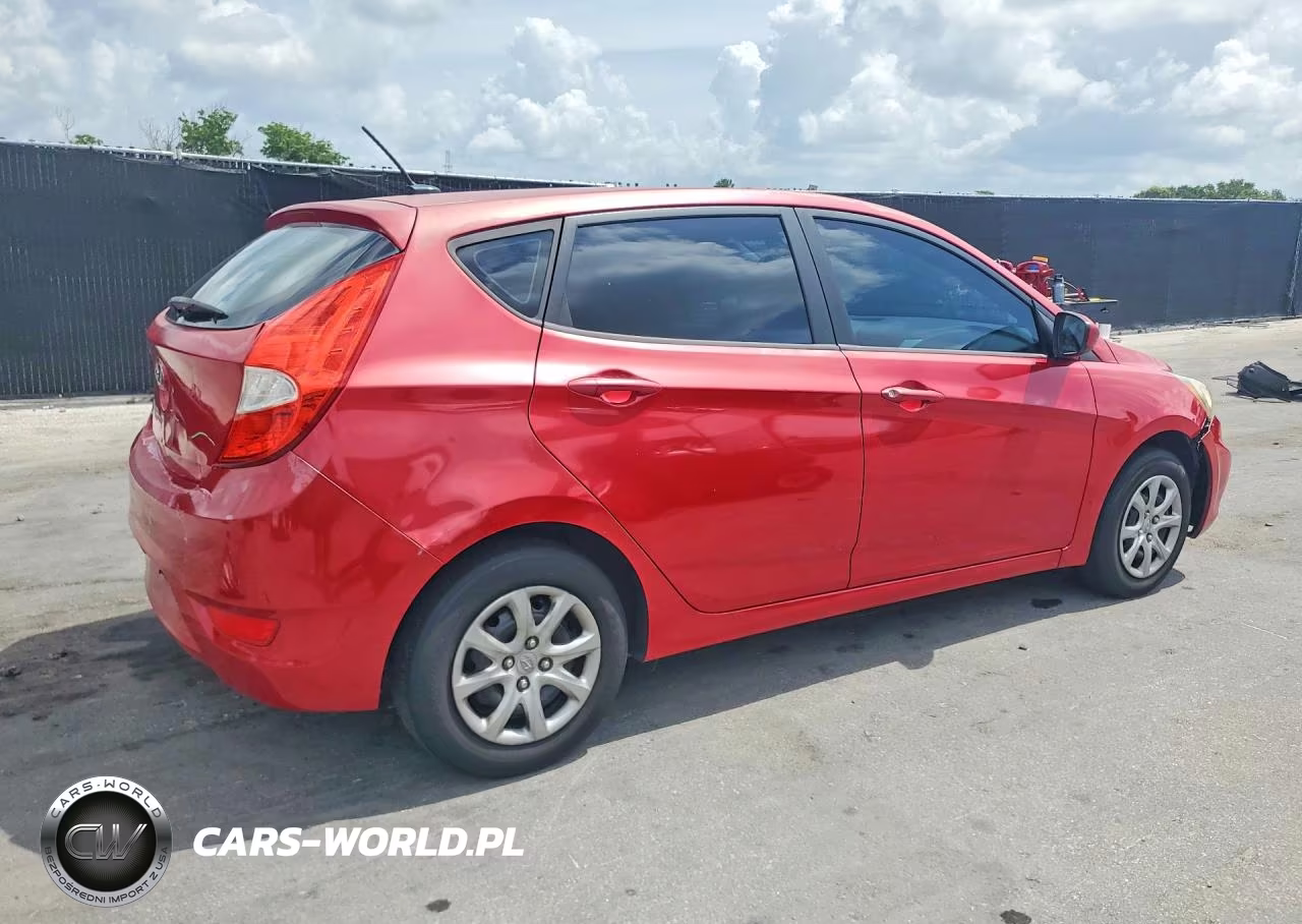 2012 Hyundai Accent Gs VIN:KMHCT5AEXCU005565 - 3