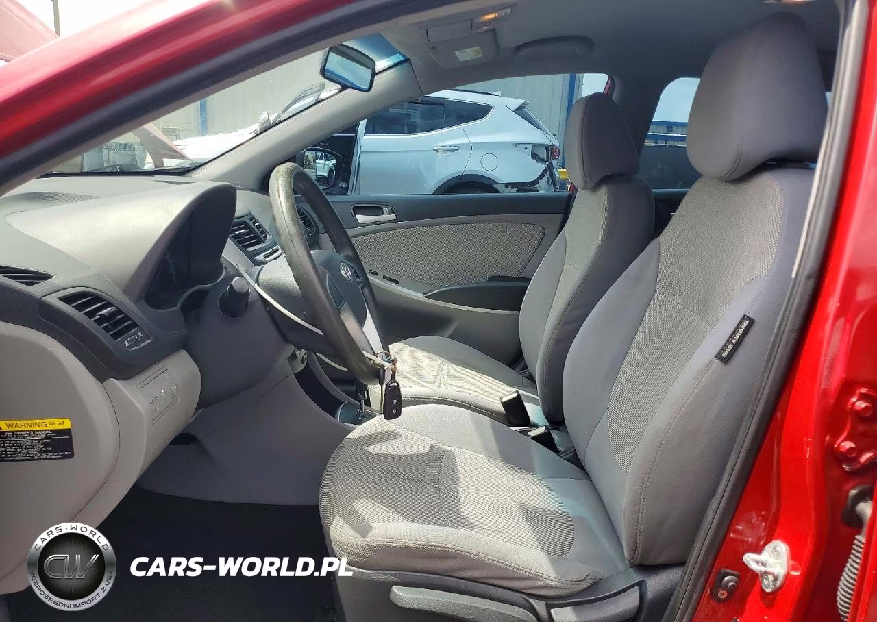 2012 Hyundai Accent Gs VIN:KMHCT5AEXCU005565 - 7