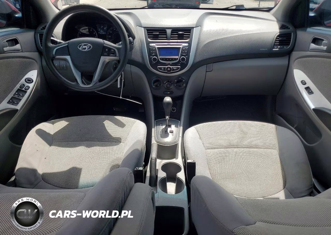 2012 Hyundai Accent Gs VIN:KMHCT5AEXCU005565 - 8