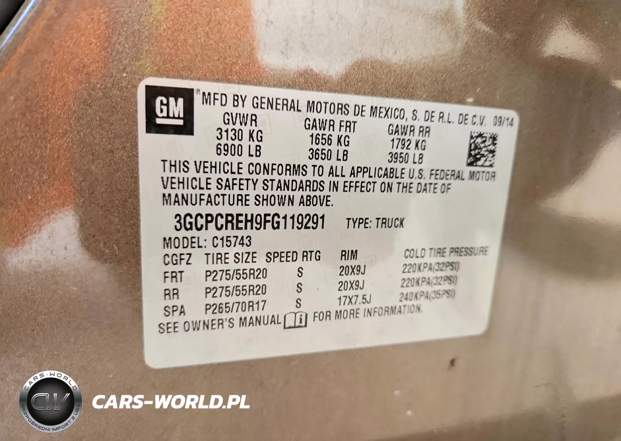 2015 Chevrolet Silverado C1500 Lt VIN:3GCPCREH9FG119291 - 13