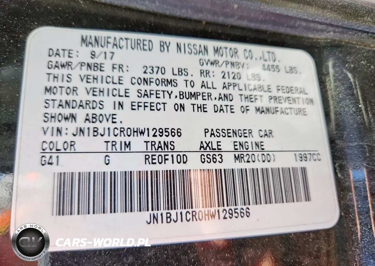 2017 Nissan Rogue Sport Sv VIN:JN1BJ1CR0HW129566 - 13