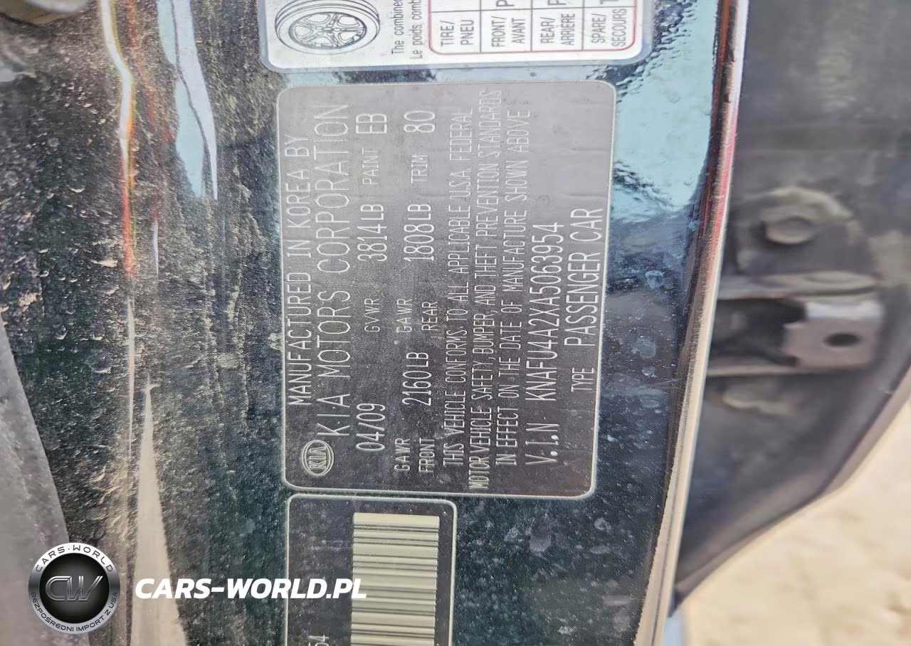 2010 Kia Forte Ex VIN:KNAFU4A2XA5063954 - 13