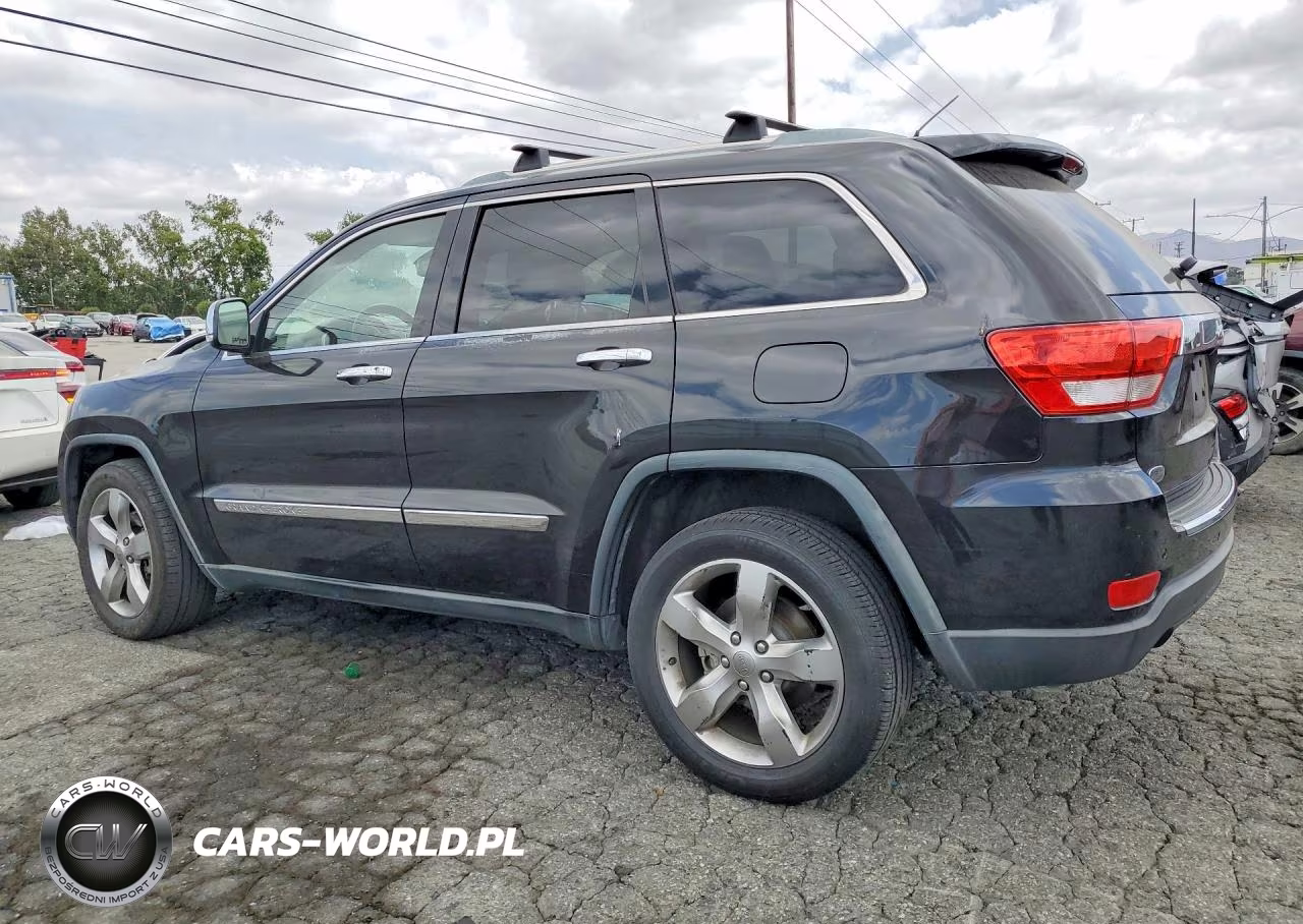 2012 Jeep Grand Cherokee Overland VIN:1C4RJECT2CC277646 - 2