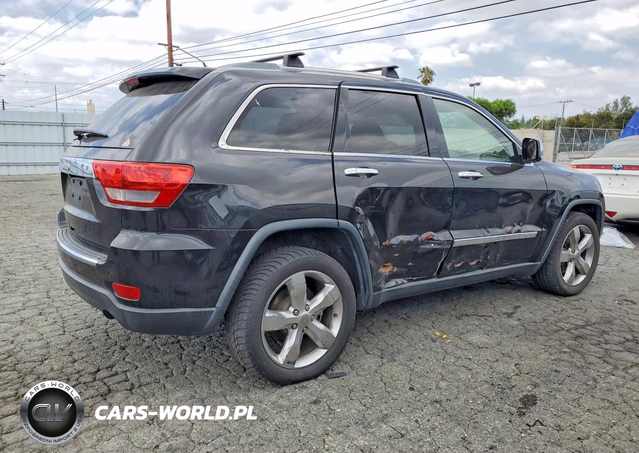 2012 Jeep Grand Cherokee Overland VIN:1C4RJECT2CC277646 - 3