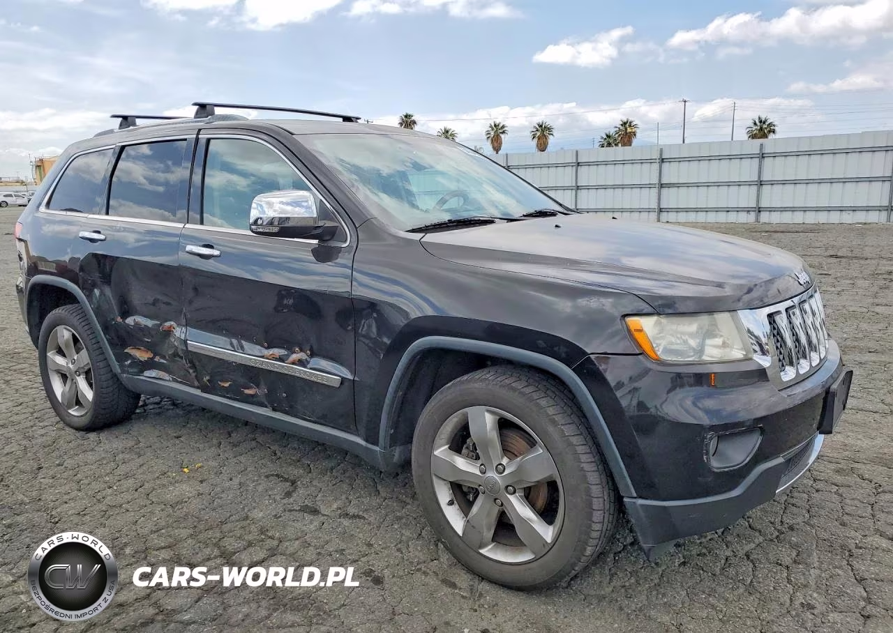 2012 Jeep Grand Cherokee Overland VIN:1C4RJECT2CC277646 - 4