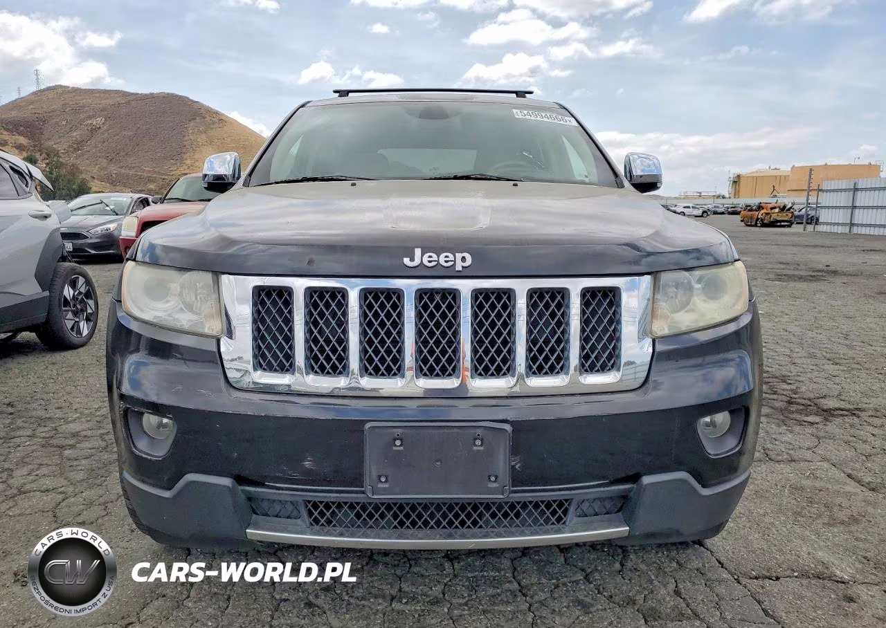 2012 Jeep Grand Cherokee Overland VIN:1C4RJECT2CC277646 - 5