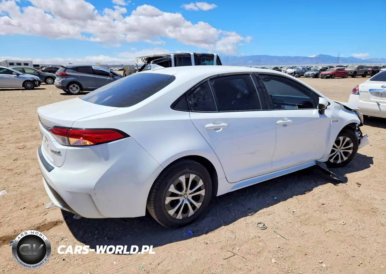 2021 Toyota Corolla Le VIN:JTDEAMDE6MJ000522 - 3