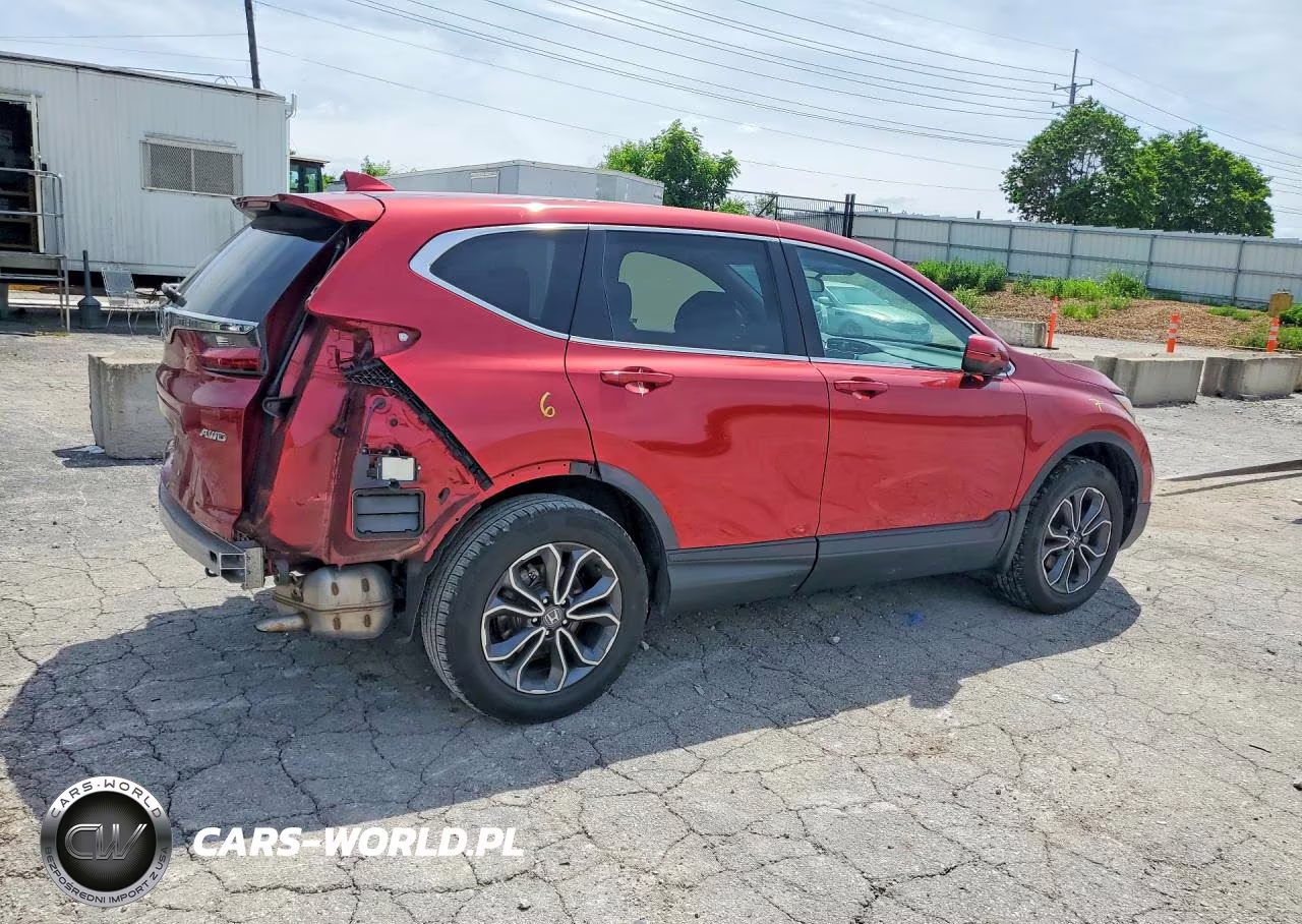 2021 Honda Cr-V Ex VIN:7FARW2H54ME000581 - 3