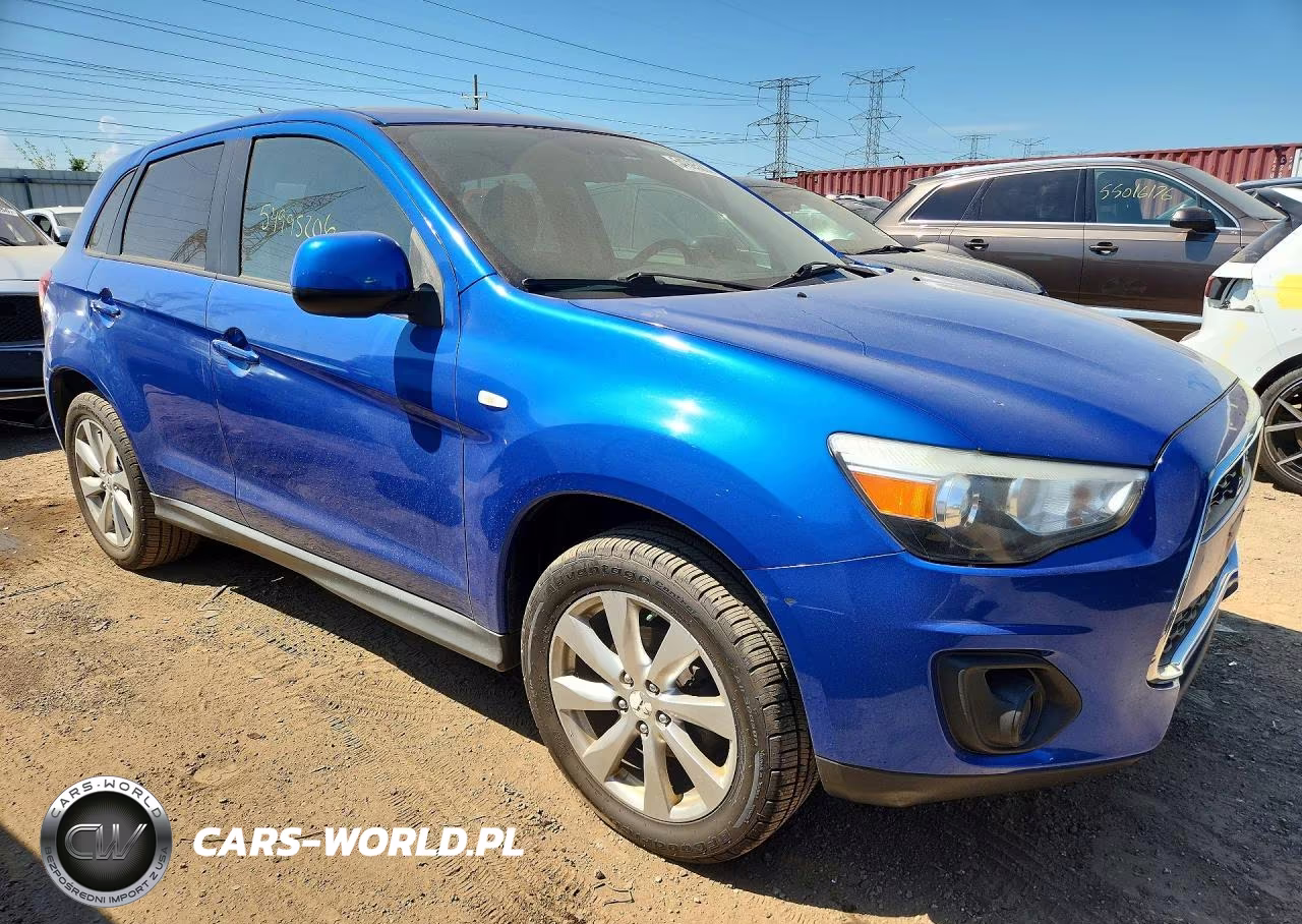 2015 Mitsubishi Outlander Sport Es VIN:4A4AP3AU6FE018350 - 4
