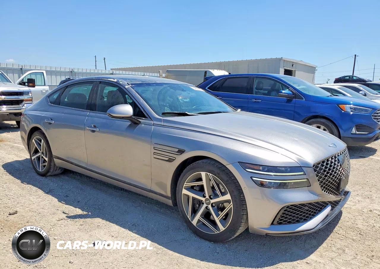 2024 Genesis G80 Sport Prestige VIN:KMTGA4SCDRU228028 - 4