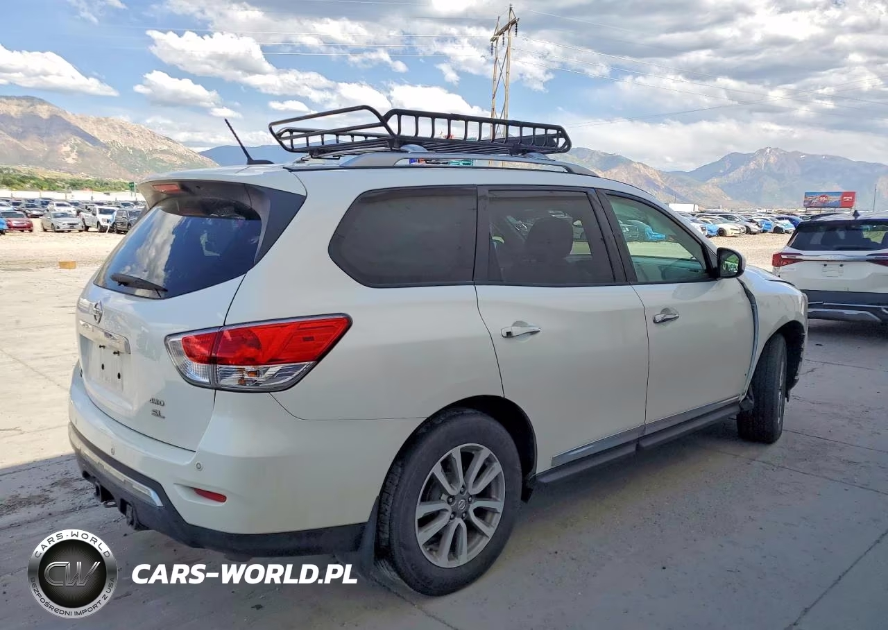 2014 Nissan Pathfinder Sl VIN:5N1AR2MM5EC657073 - 3