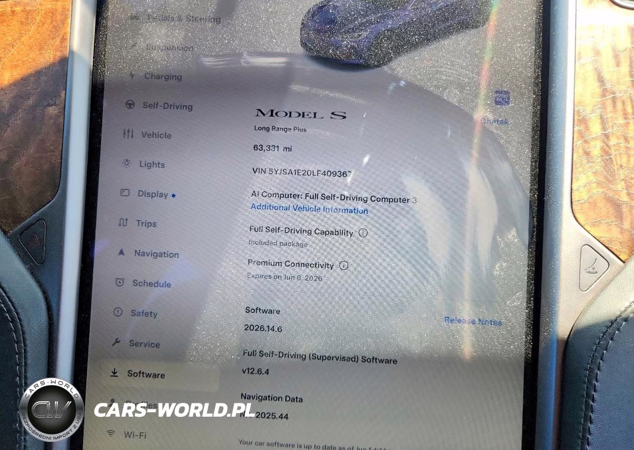 2020 Tesla Model S VIN:5YJSA1E20LF409367 - 9