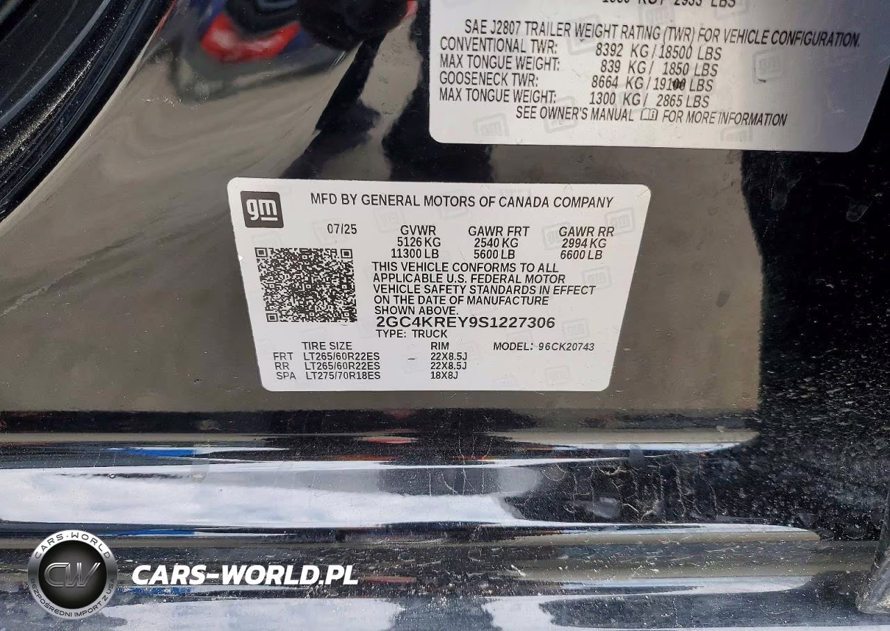 2025 Chevrolet Silverado K2500 High Country VIN:2GC4KREY9S1227306 - 13