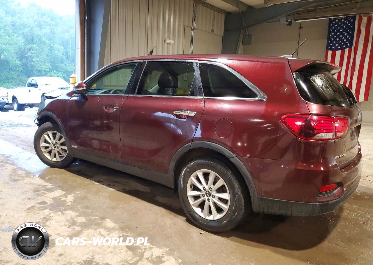 2019 Kia Sorento Lx V6 VIN:5XYPGDA54KG569295 - 2