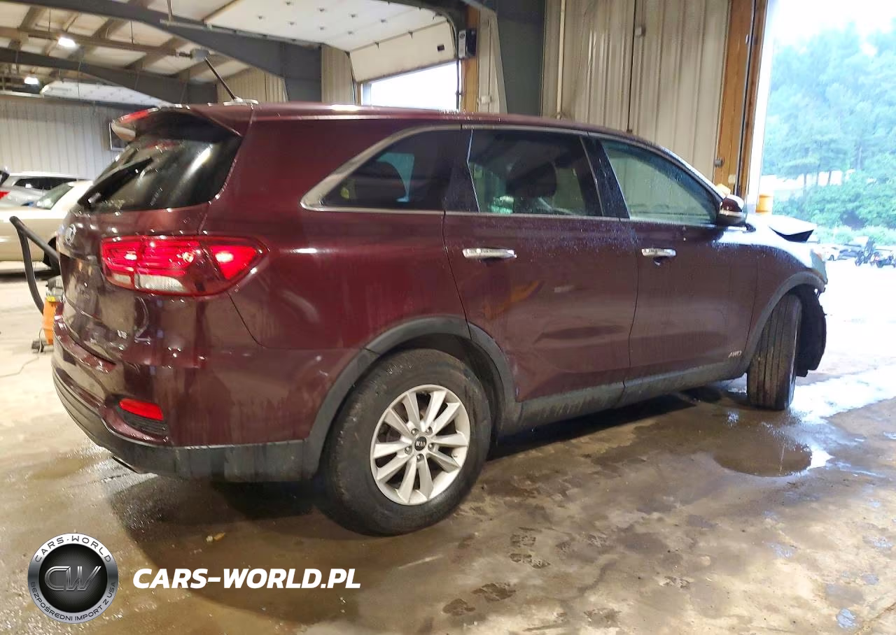 2019 Kia Sorento Lx V6 VIN:5XYPGDA54KG569295 - 3