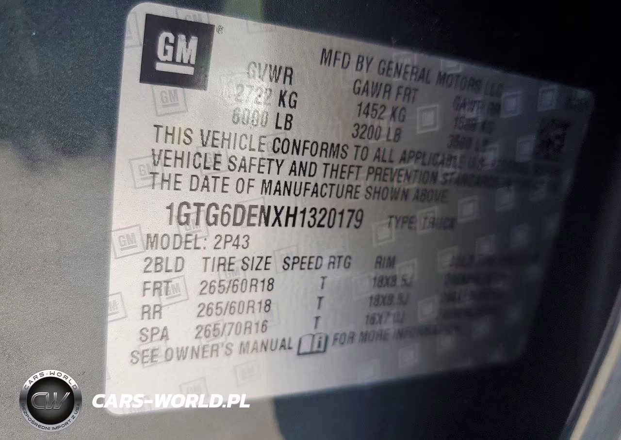 2017 GMC Canyon Slt VIN:1GTG6DENXH1320179 - 12
