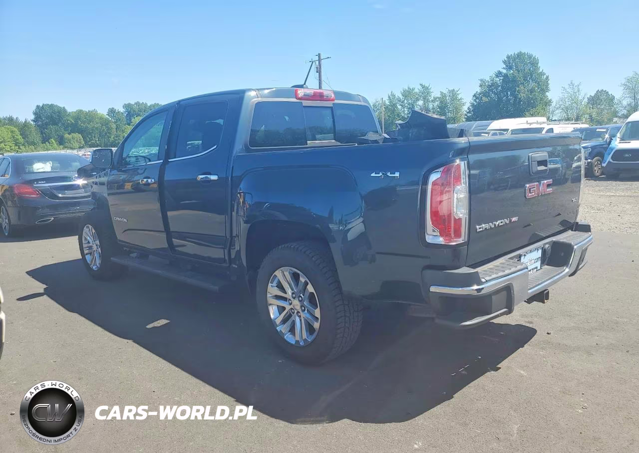 2017 GMC Canyon Slt VIN:1GTG6DENXH1320179 - 2
