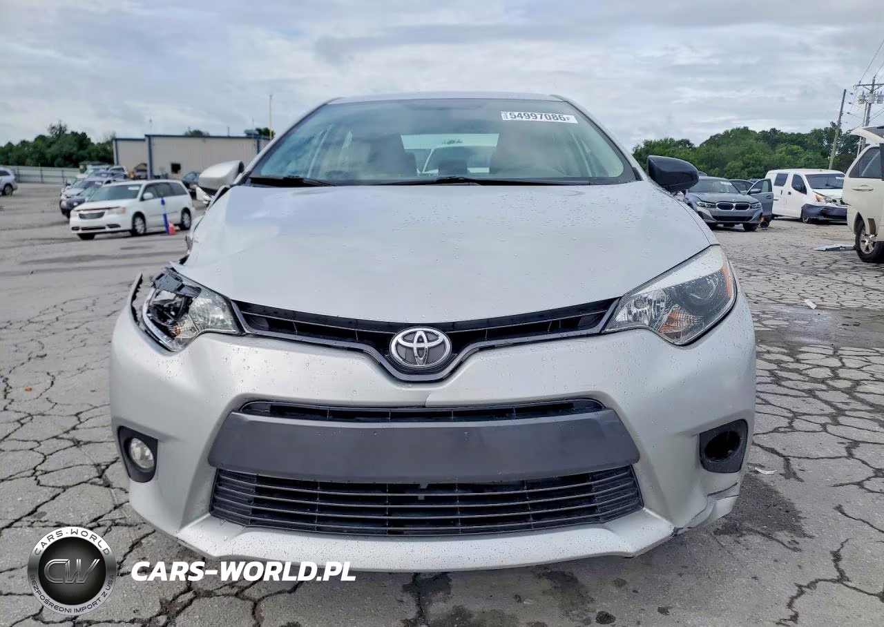 2015 Toyota Corolla Le VIN:2T1BURHE3FC410307 - 5