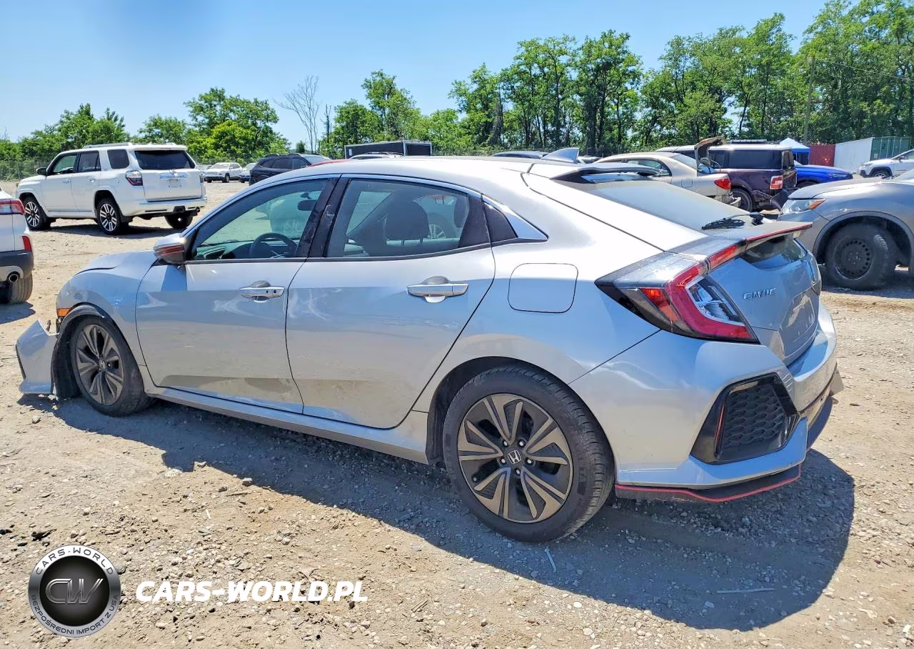 2017 Honda Civic Ex VIN:SHHFK7H58HU414622 - 2