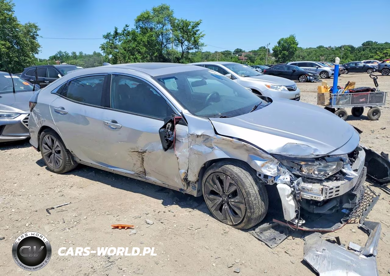 2017 Honda Civic Ex VIN:SHHFK7H58HU414622 - 4
