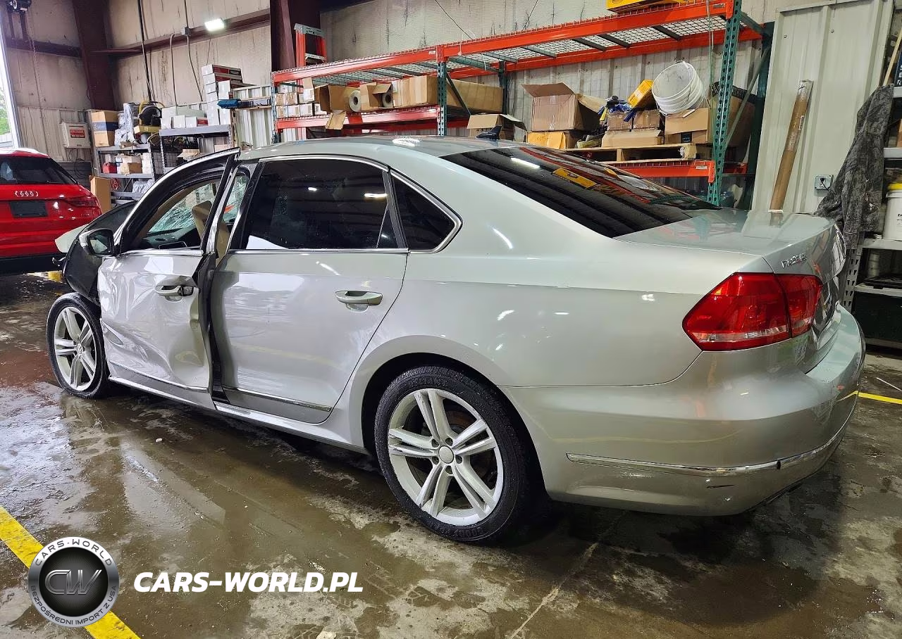 2013 Volkswagen Passat Se VIN:1VWBN7A31DC073584 - 2