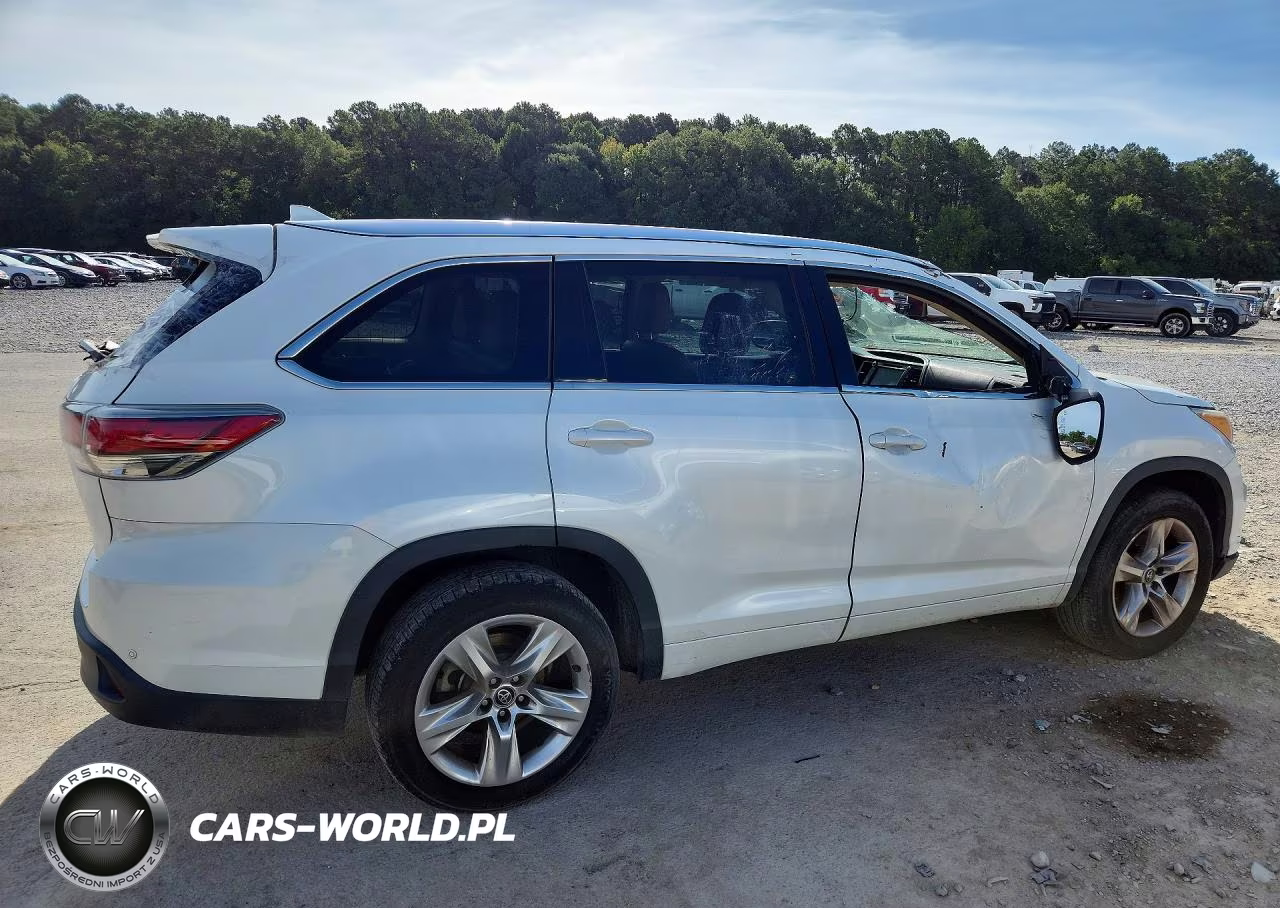 2016 Toyota Highlander Limited VIN:5TDYKRFH1GS180207 - 3