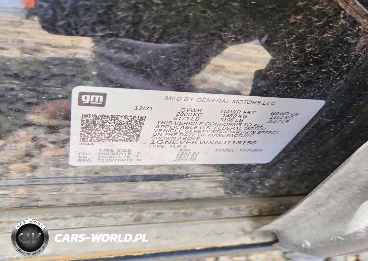 2022 Chevrolet Traverse Ls VIN:1GNEVFKWXNJ118156 - 12