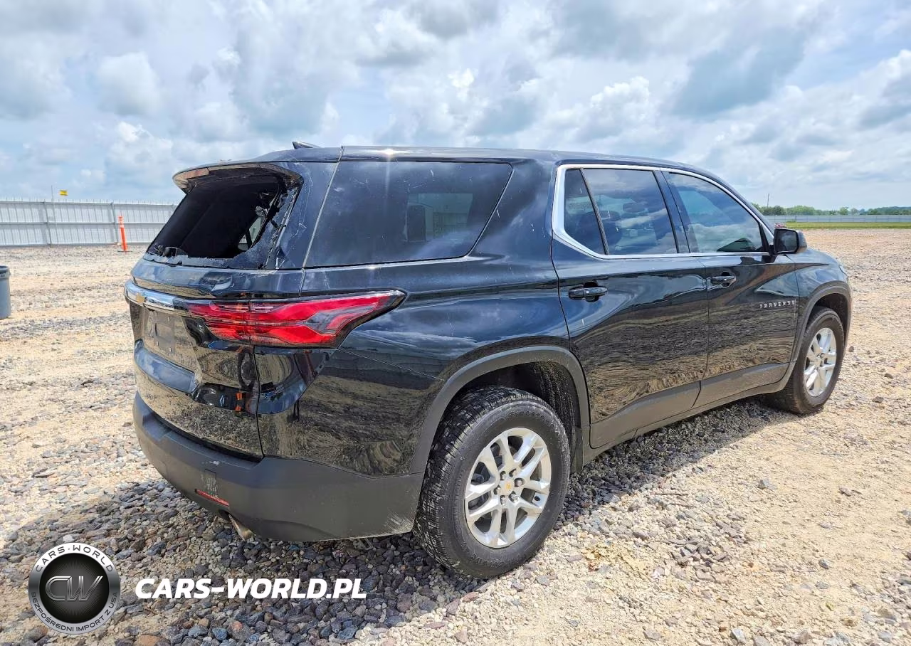 2022 Chevrolet Traverse Ls VIN:1GNEVFKWXNJ118156 - 3