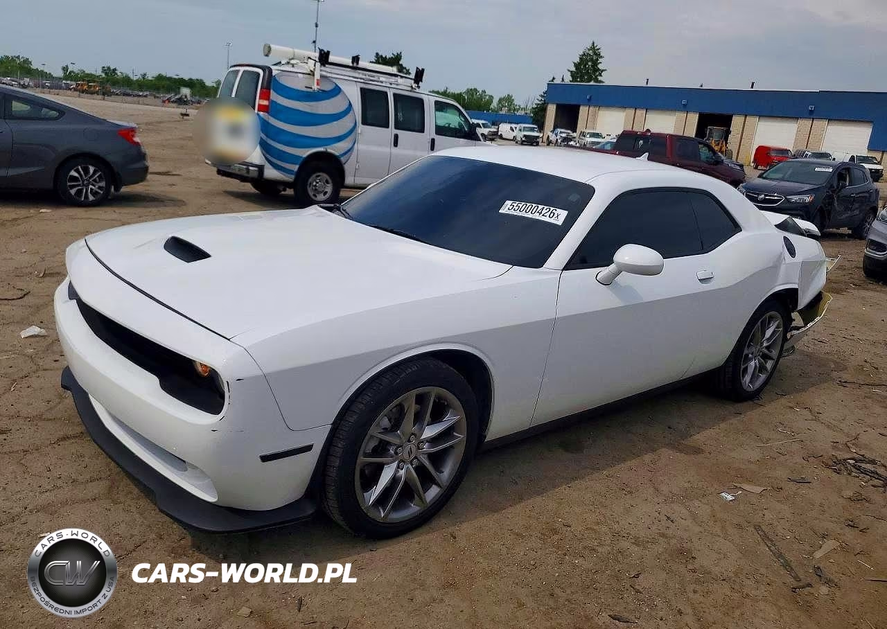 2022 Dodge Challenger Gt VIN:2C3CDZKG6NH247725 - 1