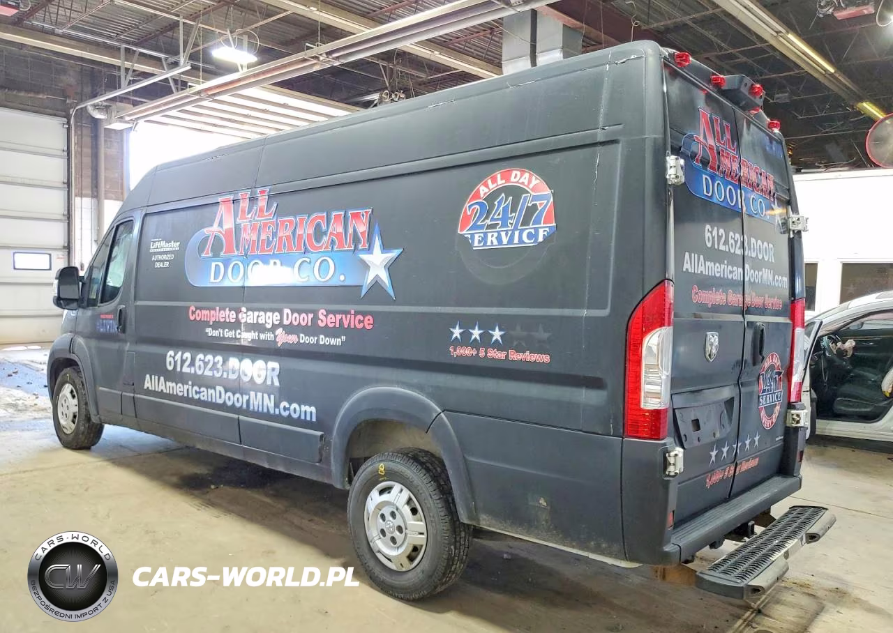2021 Ram Promaster 3500 Delivery Van VIN:3C6MRVJG5ME590720 - 2