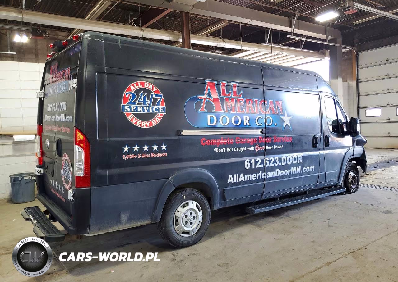 2021 Ram Promaster 3500 Delivery Van VIN:3C6MRVJG5ME590720 - 3