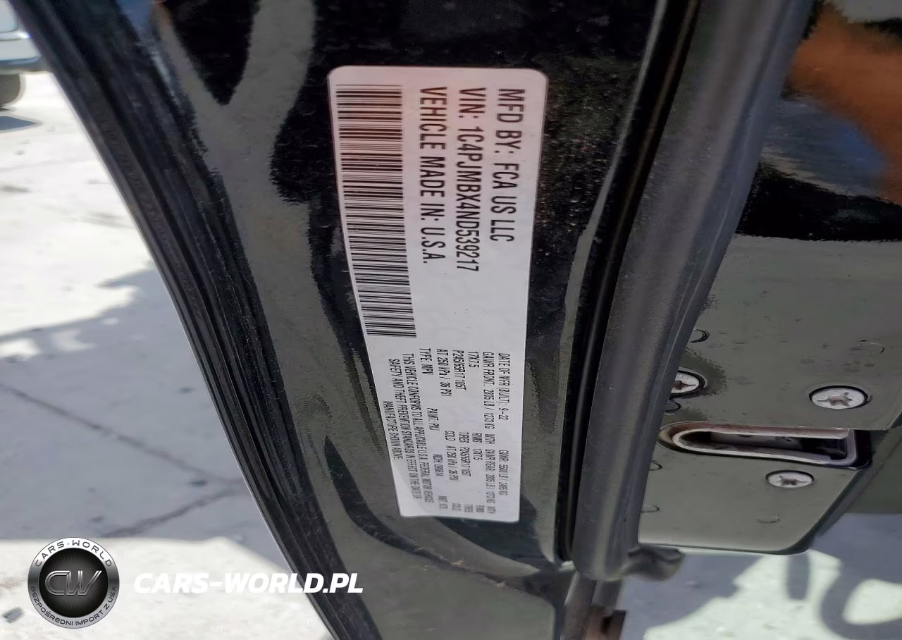 2022 Jeep Cherokee Trailhawk VIN:1C4PJMBX4ND539217 - 13
