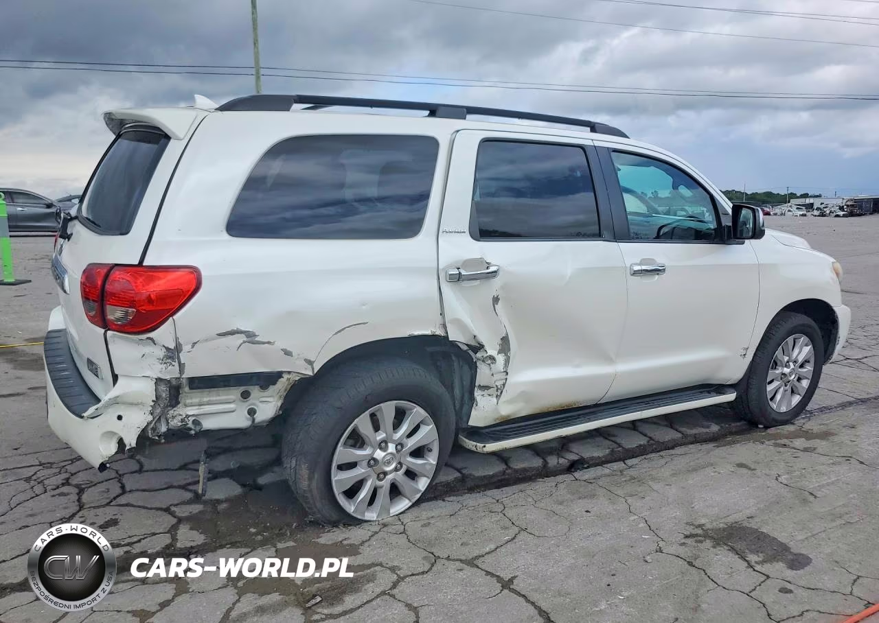 2014 Toyota Sequoia Platinum VIN:5TDYY5G14ES055806 - 3