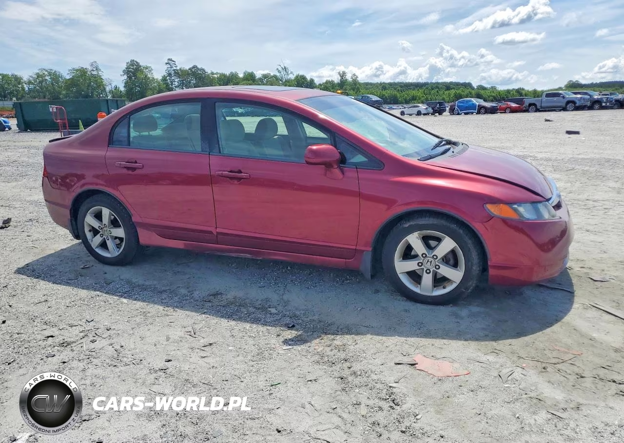 2008 Honda Civic Ex VIN:1HGFA16808L005866 - 4