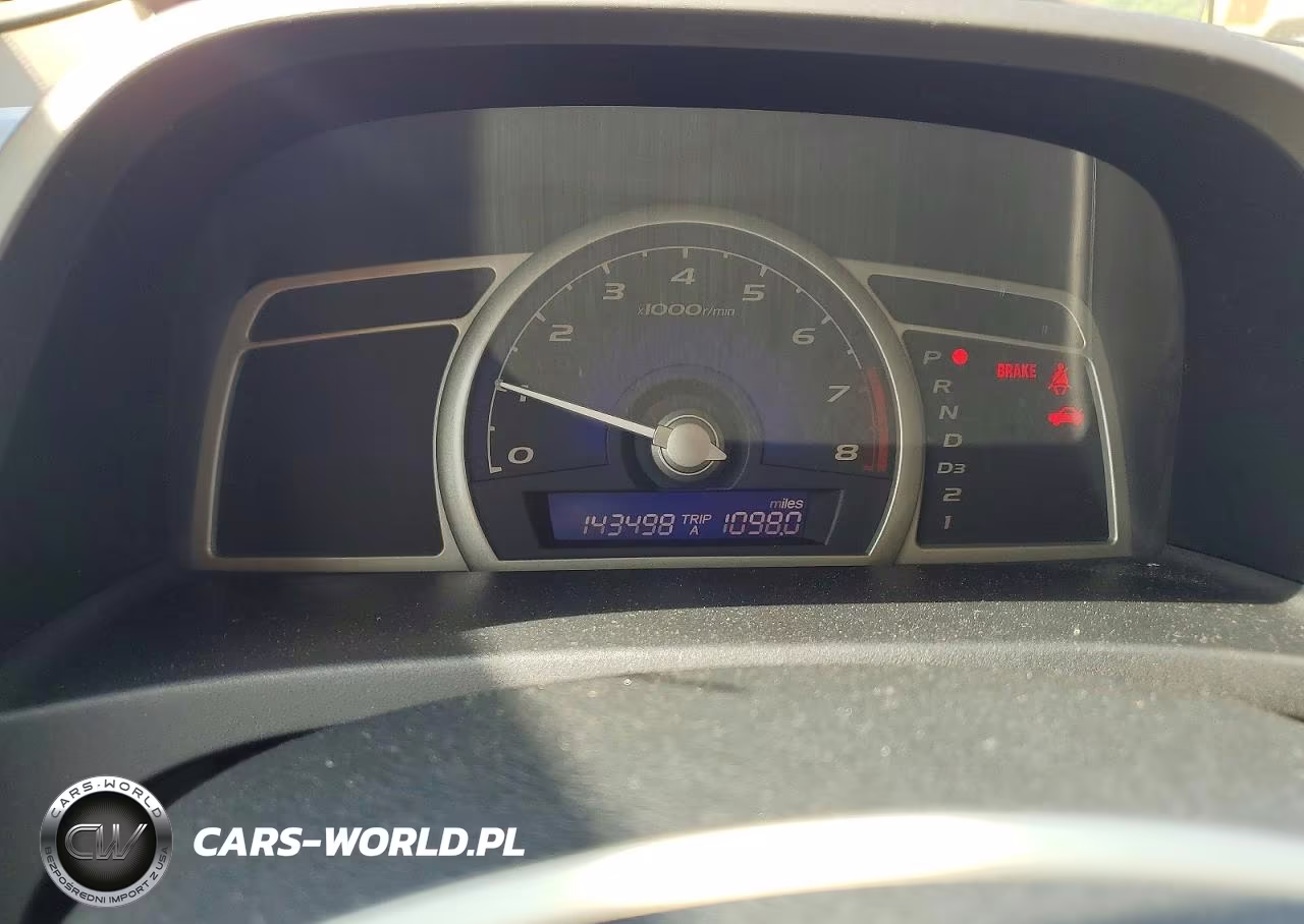 2008 Honda Civic Ex VIN:1HGFA16808L005866 - 9