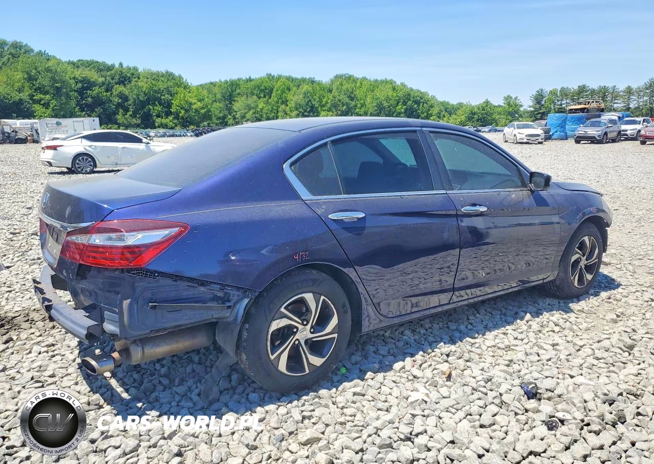 2017 Honda Accord Lx VIN:1HGCR2F39HA001140 - 3