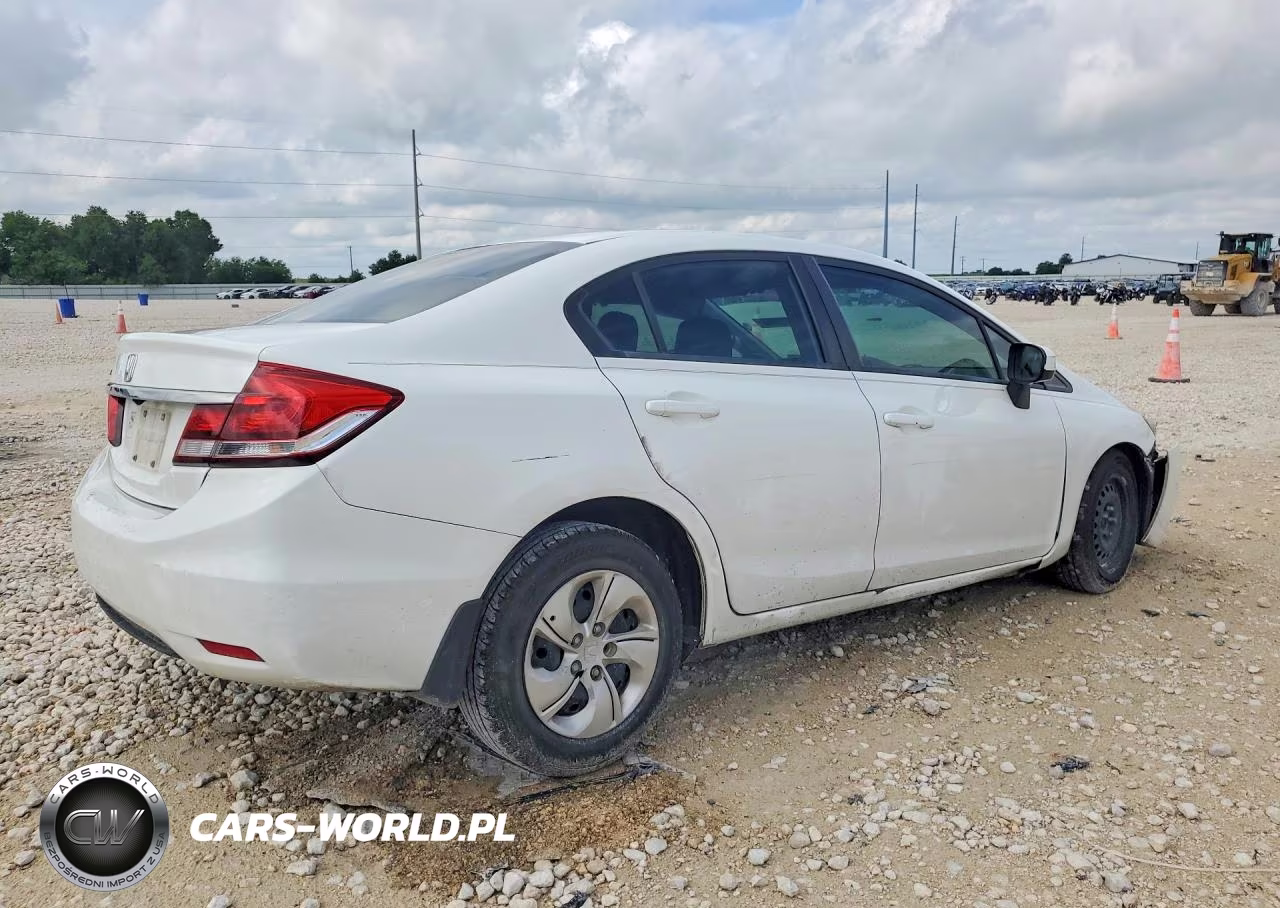 2014 Honda Civic Lx VIN:2HGFB2F56EH510179 - 3