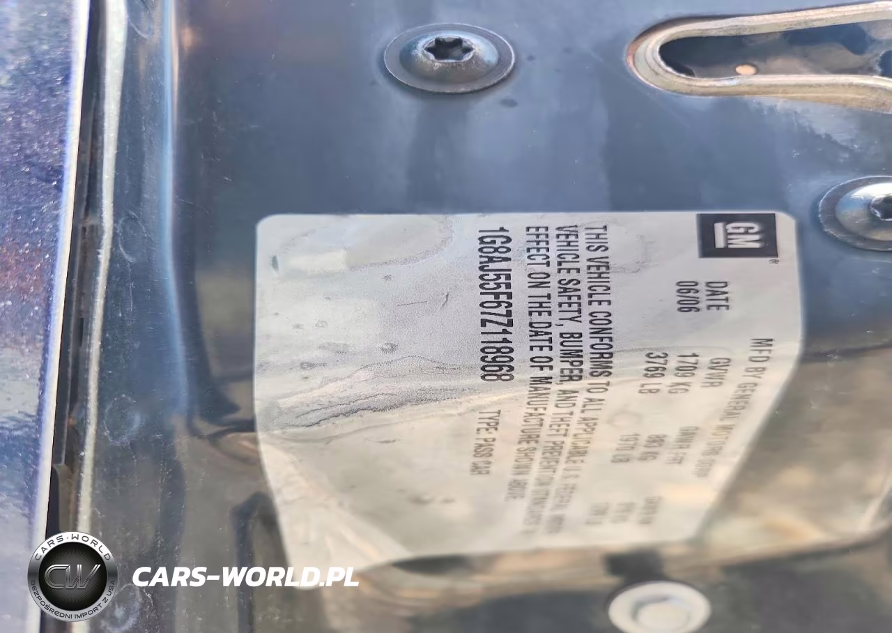 2007 Saturn Ion Level 2 VIN:1G8AJ55F67Z118968 - 12
