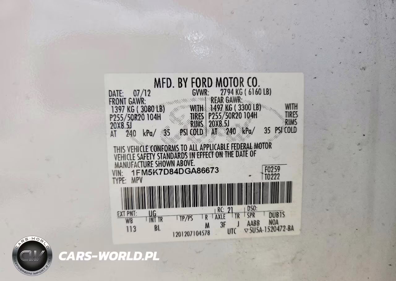 2013 Ford Explorer Xlt VIN:1FM5K7D84DGA86673 - 13