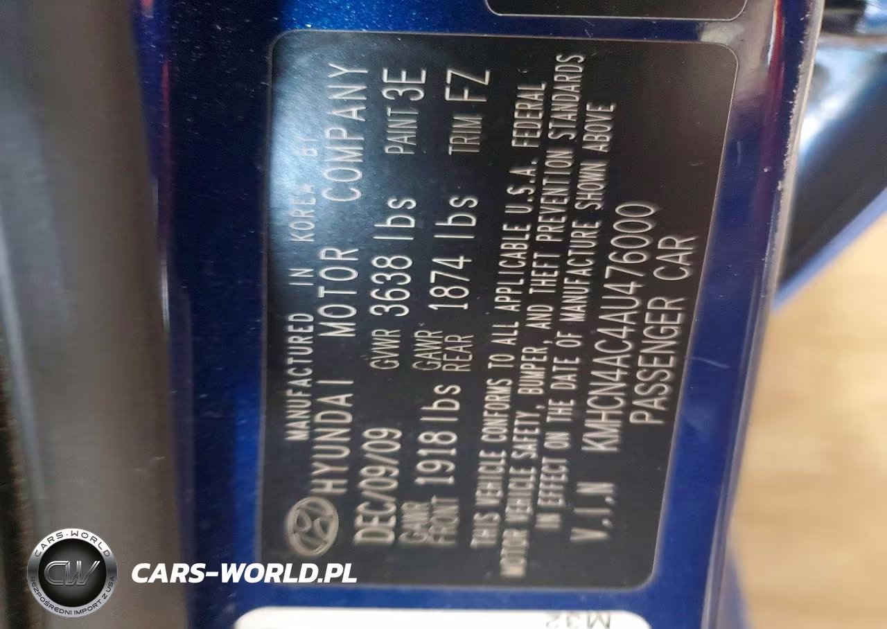 2010 Hyundai Accent Gls VIN:KMHCN4AC4AU476000 - 12