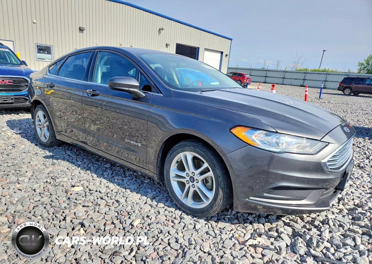 2018 Ford Fusion Se Hybrid VIN:3FA6P0LU7JR274534 - 4