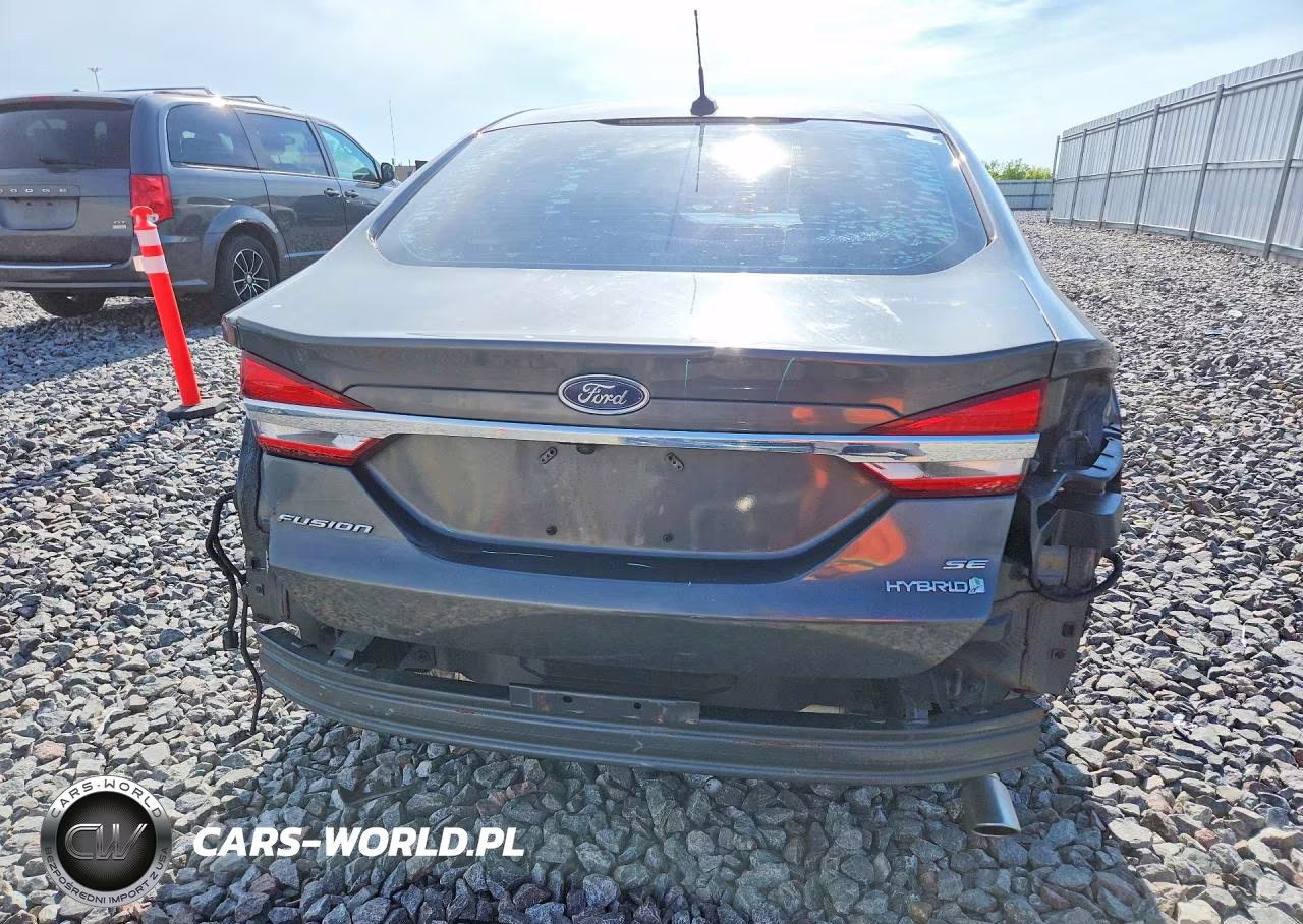 2018 Ford Fusion Se Hybrid VIN:3FA6P0LU7JR274534 - 6