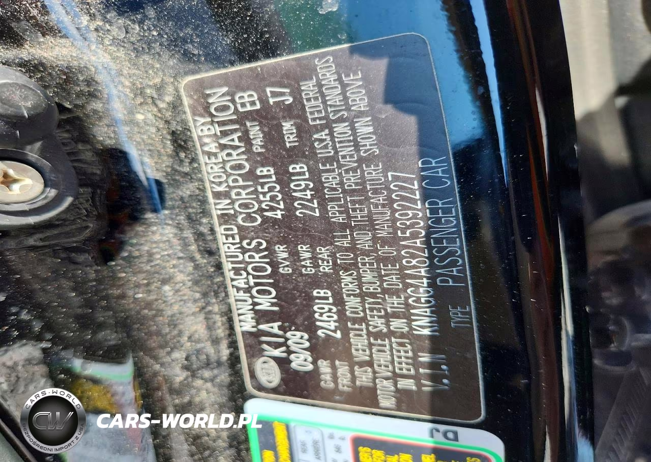 2010 Kia Optima VIN:KNAGG4A82A5392227 - 12