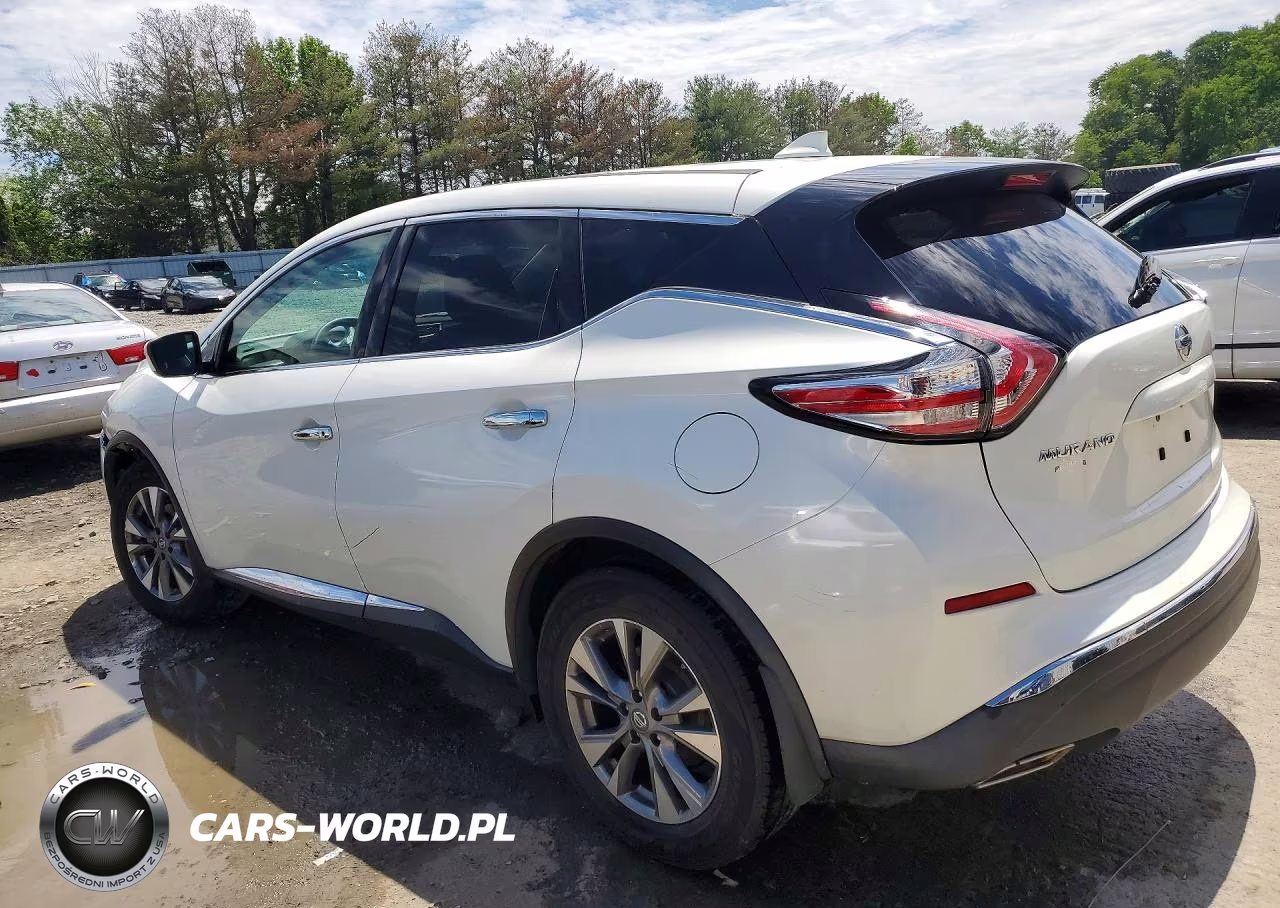 2016 Nissan Murano S VIN:5N1AZ2MH8GN161095 - 2