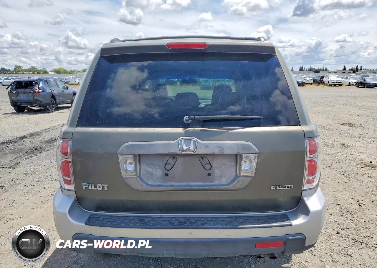 2007 Honda Pilot Ex VIN:2HKYF18417H505122 - 6