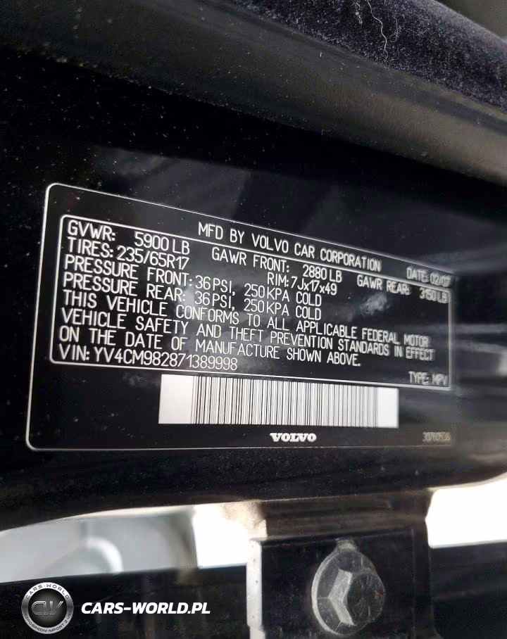 2007 Volvo Xc90 3.2 VIN:YV4CM982871389998 - 13