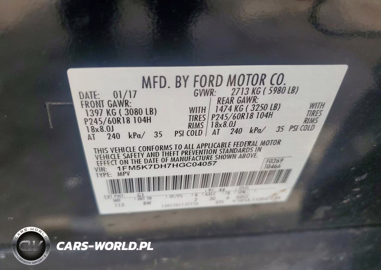 2017 Ford Explorer Xlt VIN:1FM5K7DH7HGC04057 - 13