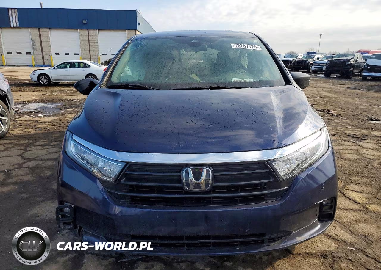 2021 Honda Odyssey Lx VIN:5FNRL6H22MB008423 - 5